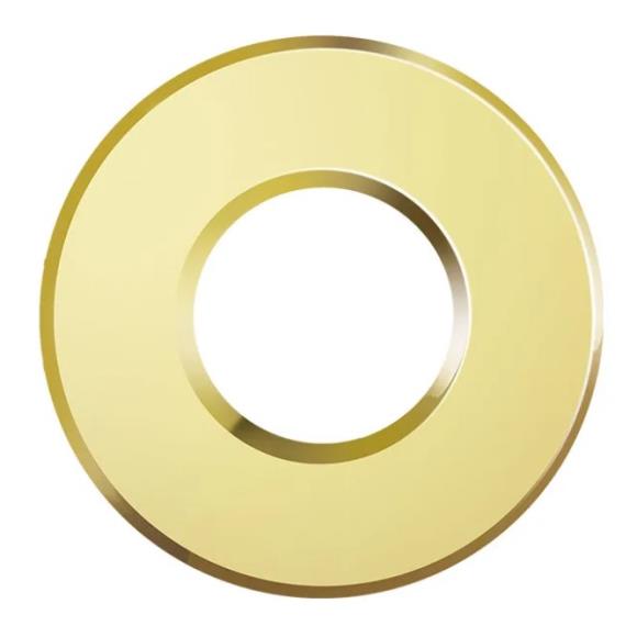 Bell 11374 Bezel - Brass