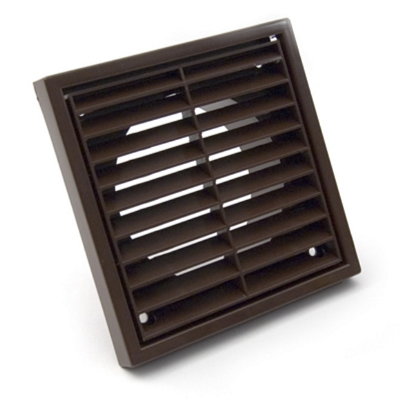 Fixed Grill 4 Inch Brown