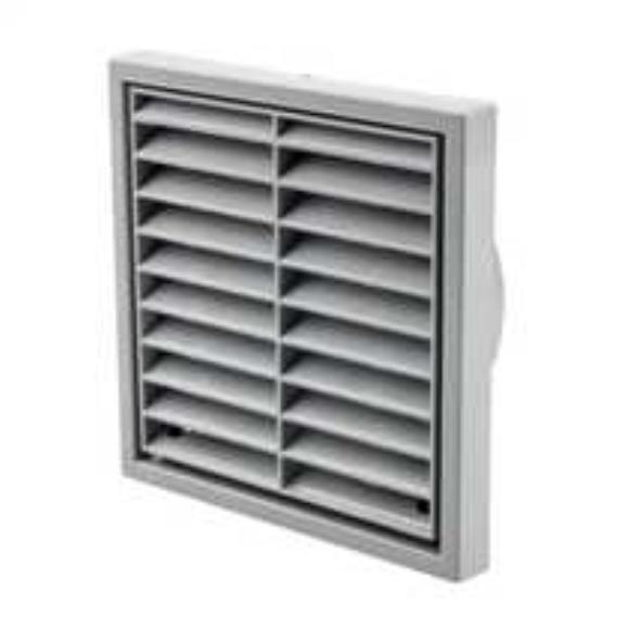 Fixed Grill 4 Inch Grey
