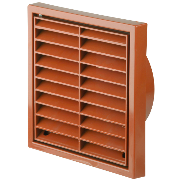Fixed Grill 4 Inch Terracotta