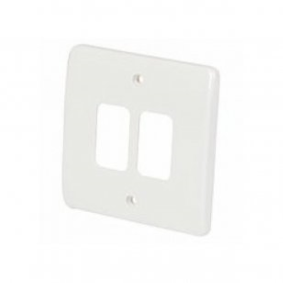 Crabtree 5572 2G Grid Front Plate