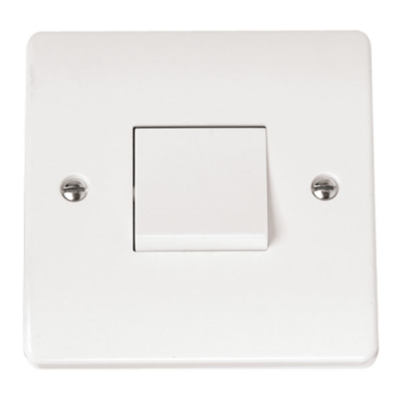 Click Mode CMA021 10A 3Pole Isolation Switch - White Moulded Plastic