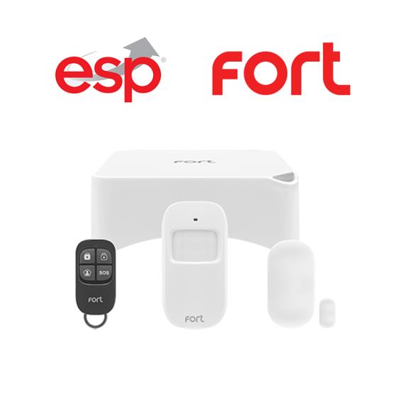 ESP Fort ECSPK1 Smart Wireless Alarm Kit, Alexa & App