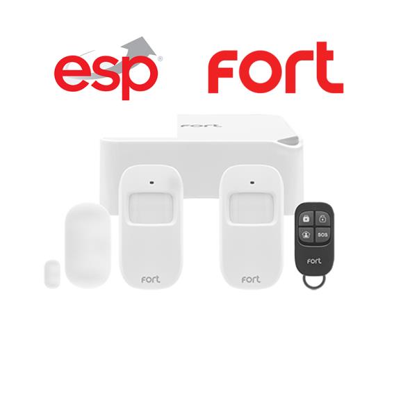 ESP Fort ECSPK2 Smart Wireless Alarm Kit, Alexa & App