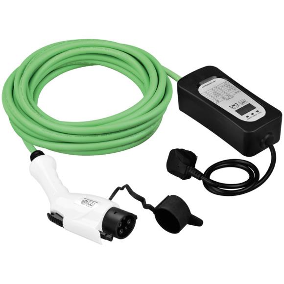 Sync EV BG EVCP11310SL 3 pin UK plug to Type 1 plug Mode-2 EV charger, 10 metre cable