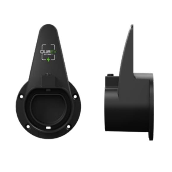 Rolec EVRS0040 QUBEV Smart remote wall mount for Type 2 plug holster
