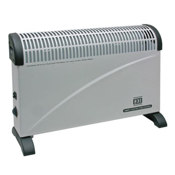 CED HC2D Convector Heater 2KW with Thermostat 
