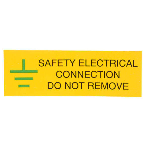 Industrial Signs IS0610SA Safety Electrical Connection Label