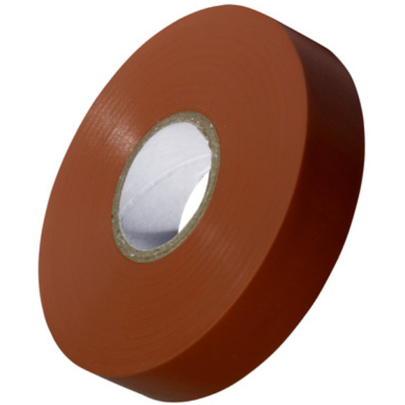 20m x 19mm Brown Insulation Tape