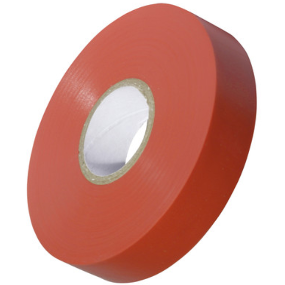 20m x 19mm Red Insulation Tape