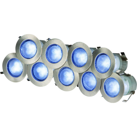 Knightsbridge KIT16B Blue LED Decking Lights Kit 