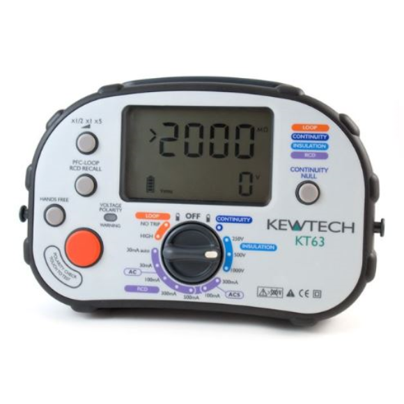 KT63 KEWTECH KT63 DIGITAL 5IN1 MULTIFUNCTION TESTER
