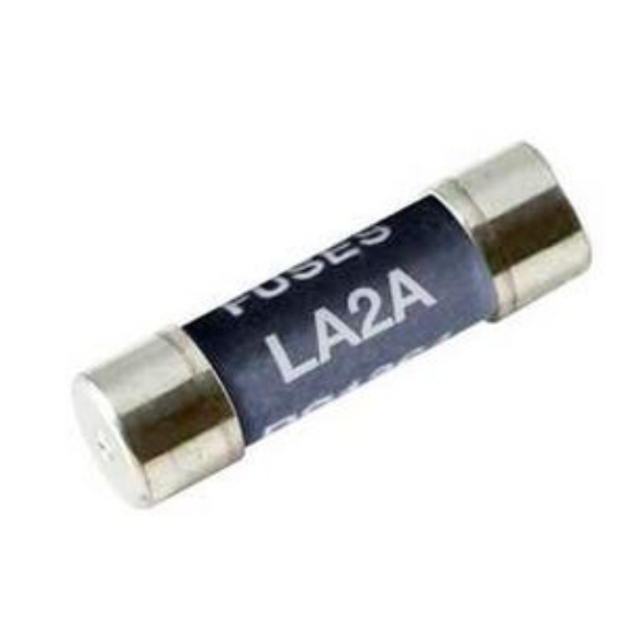 Lawson LA2 L Fuse 240 Volt 2 Amps Black 23mm length