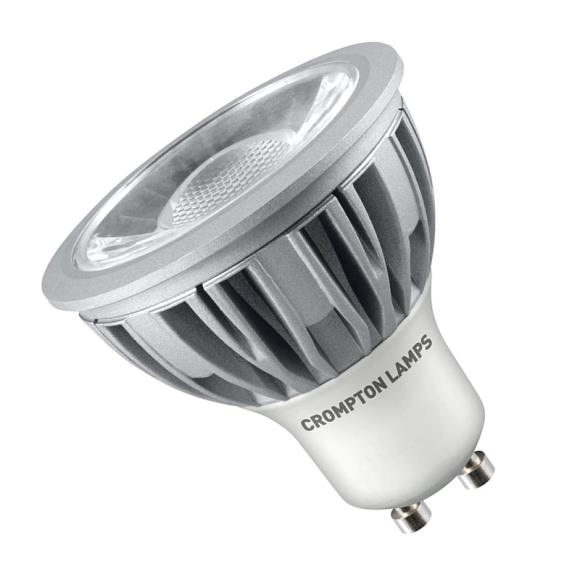 Crompton LGU105CWCOB-DIM LED GU10 5W Cool White COB Lamp Dimmable