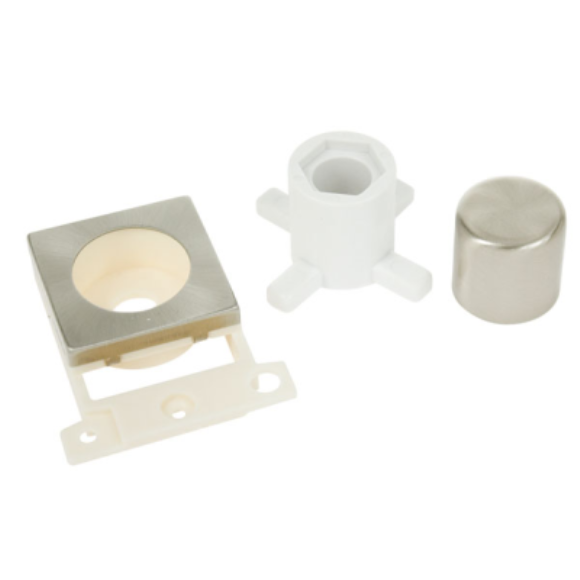 Click Minigrid MD150SC Dimmer Module Mounting Kit - Satin Chrome