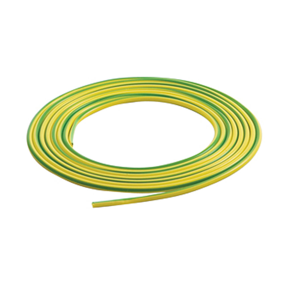 PVC3GY-P5 3mm Green & Yellow Sleeve 5 Metre Pack