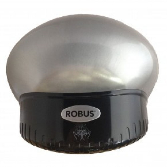Robus R1350HSD-15 High Speed Hand Dryer - Satin Silver
