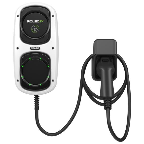 - Rolec ROLEC4140W WallPod Smart EV Charger - up to 7.4kW Type 2 5m ...