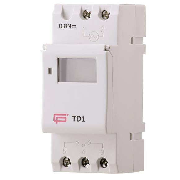 FuseBox TD1 Time Switch 16A 7 Day 1 Channel