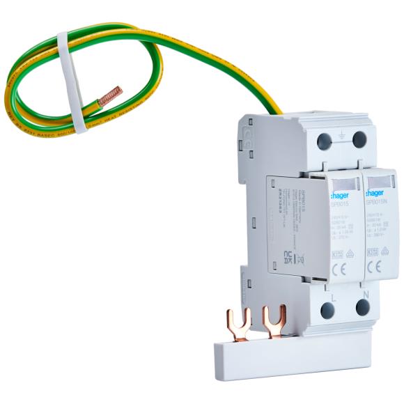 Hager VME02SPD SPD Type 2 Surge Protection Device for Hager Consumer Unit