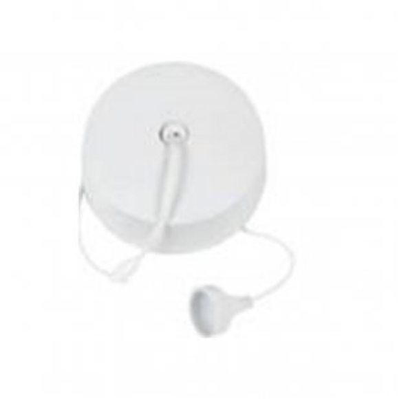 Hager Sollysta WMCS11 6A 1Way Ceiling Switch  - White Moulded